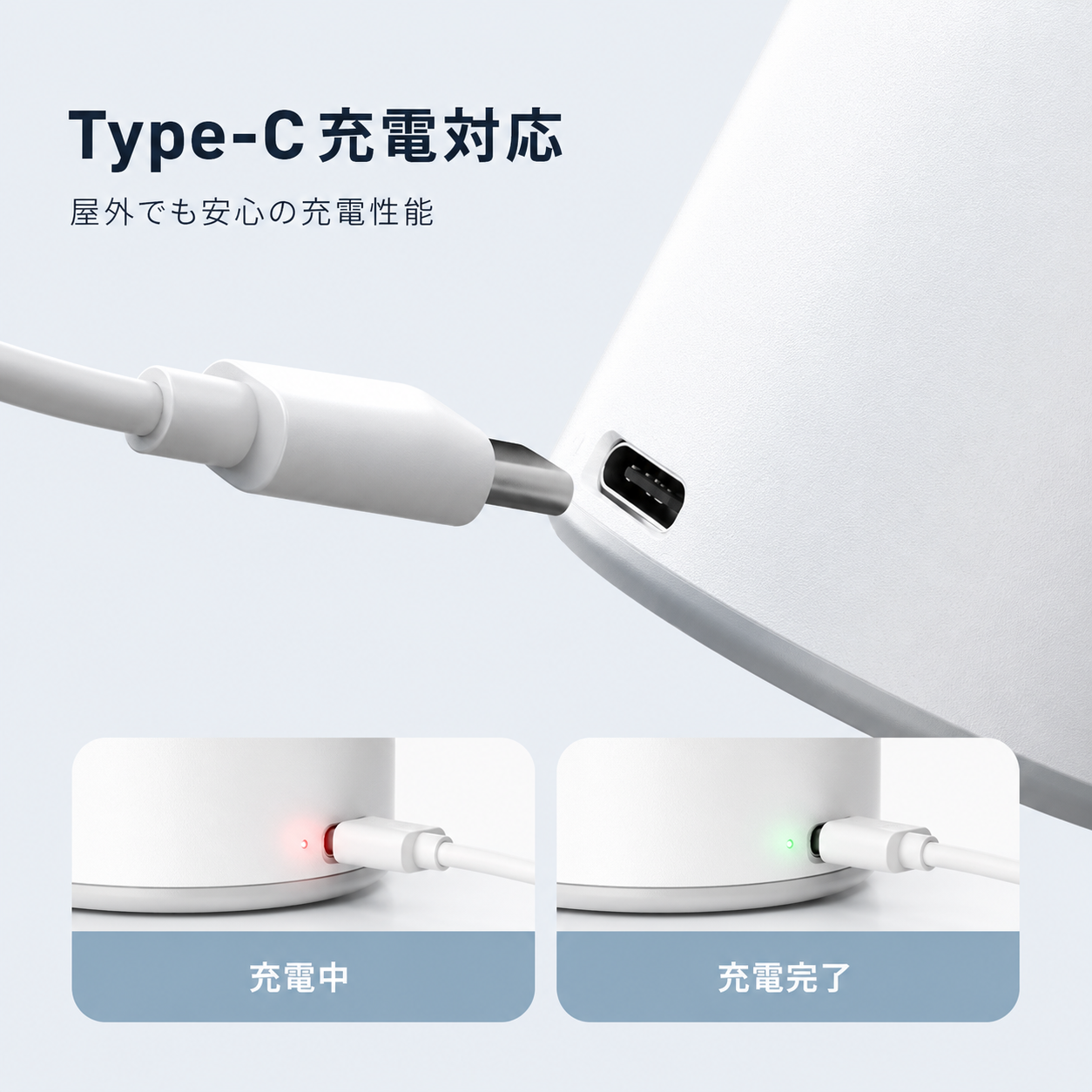 WOWストア 超軽量 ポータブル 電動空気入れ＆ライト
