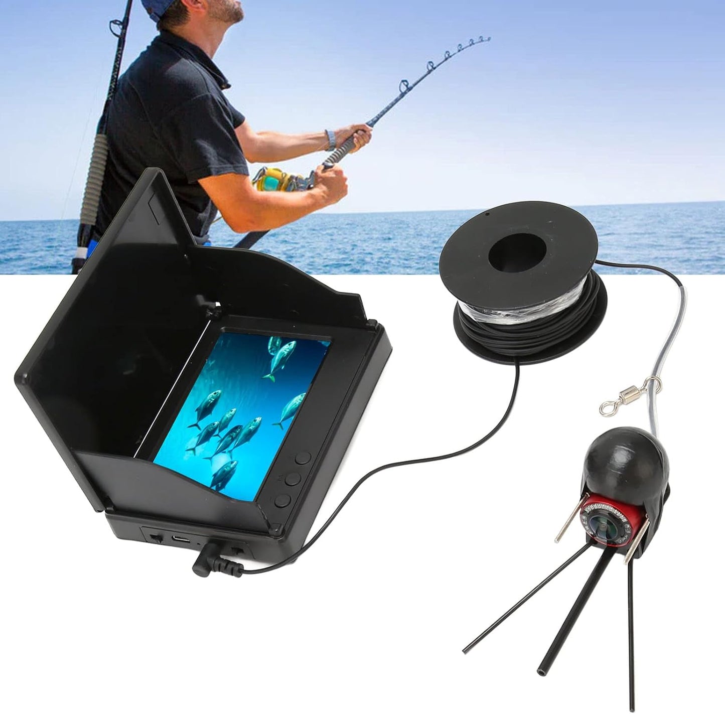 WOWストア 水中カメラ探知機