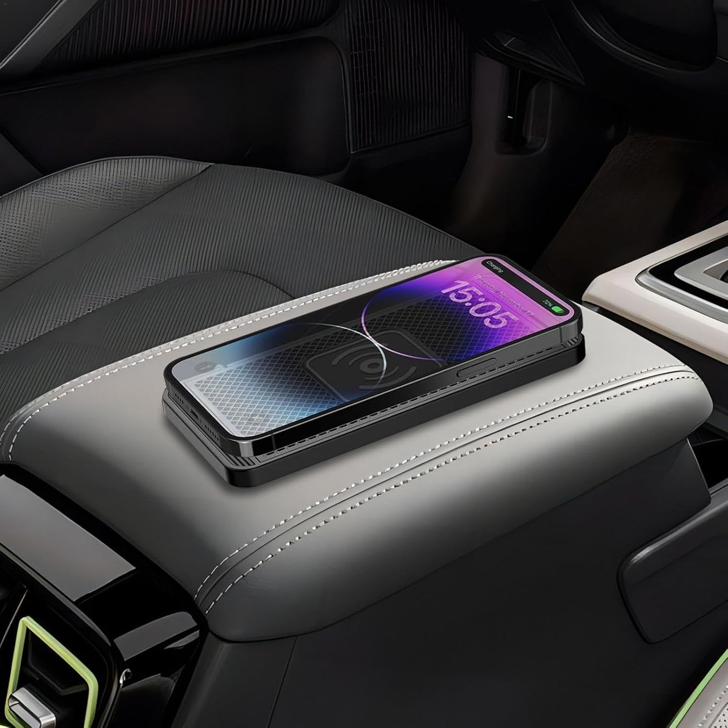 WOWストア 車載ワイヤレス充電器