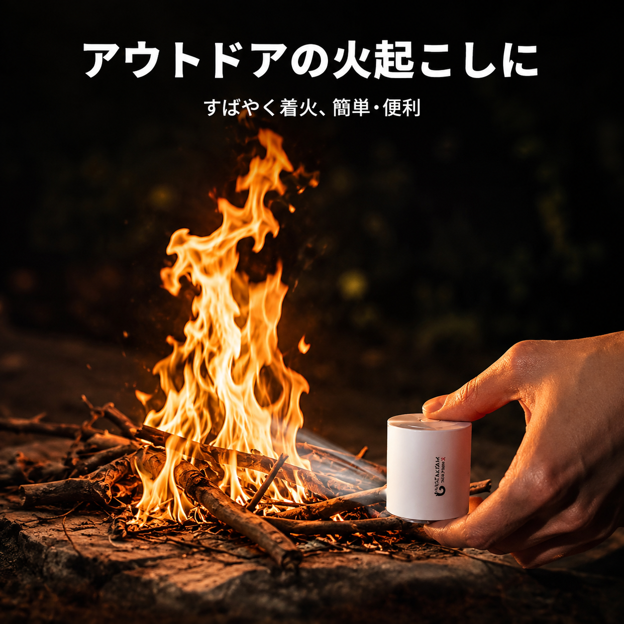 WOWストア 超軽量 ポータブル 電動空気入れ＆ライト