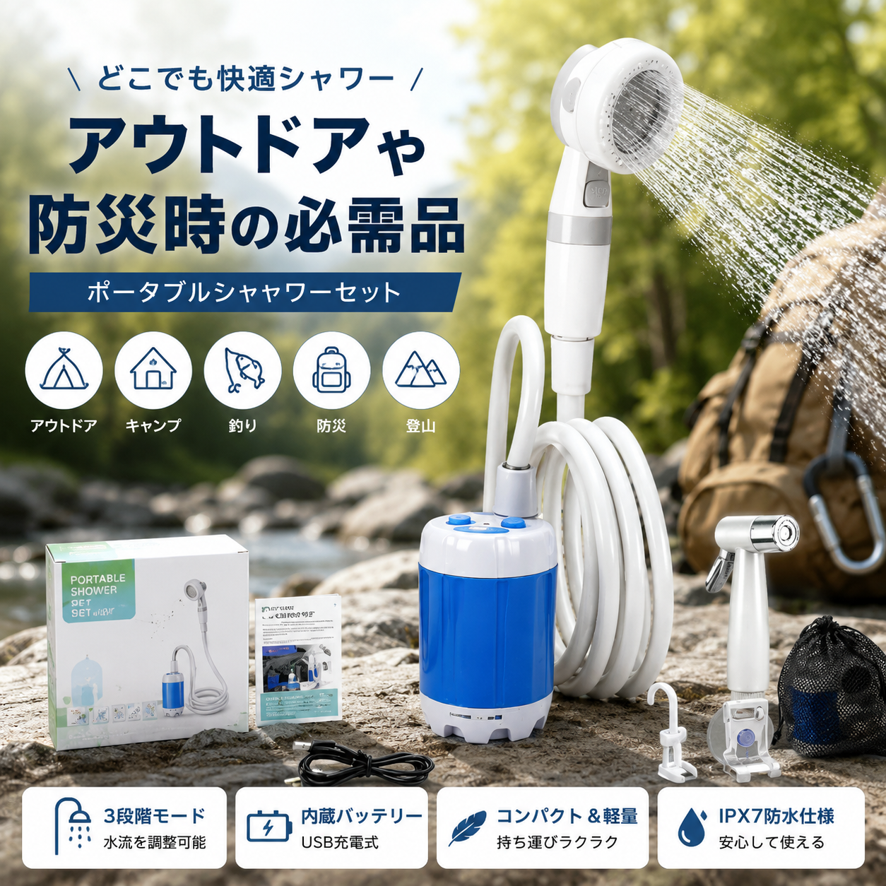 WOWストア どこでもシャワー