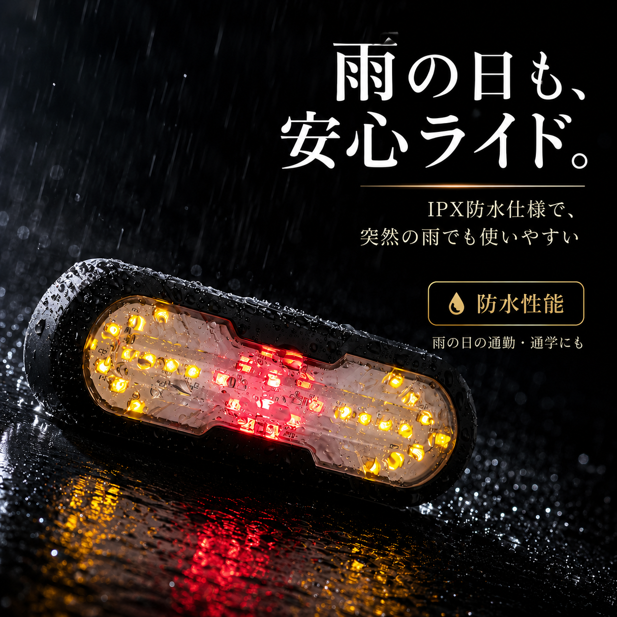 WOWストア｜リモコン操作 防水LEDウインカー