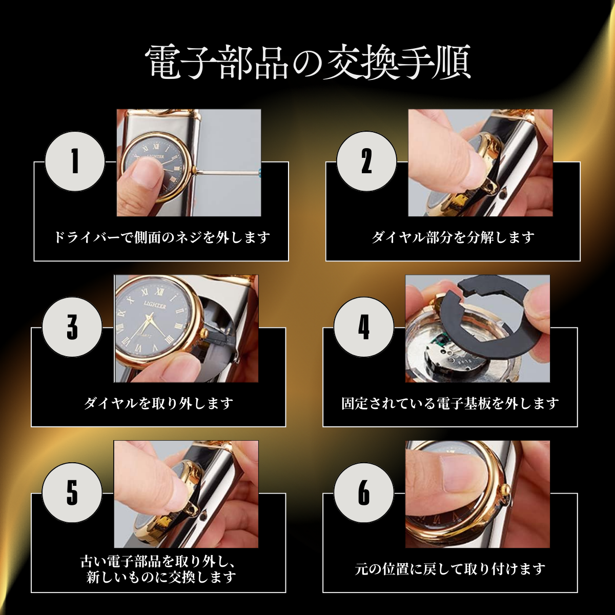 WOWストア ヴィンテージ・クロックライター｜アナログの贅沢を指先に。視線を奪う金属の機能美