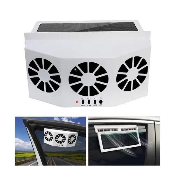 WOWストア ソーラー車載ファン