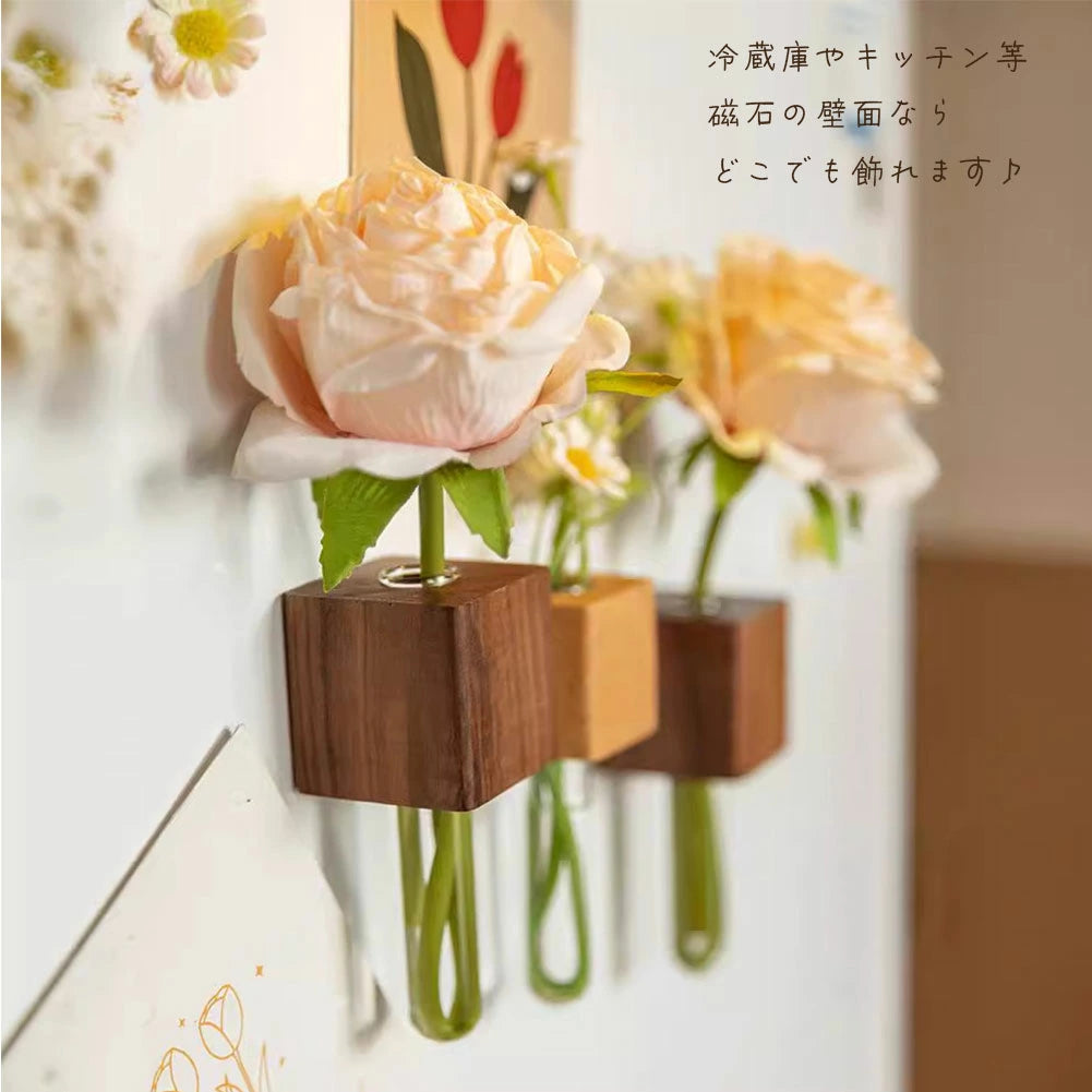 WOWストア 木の花瓶マグネット